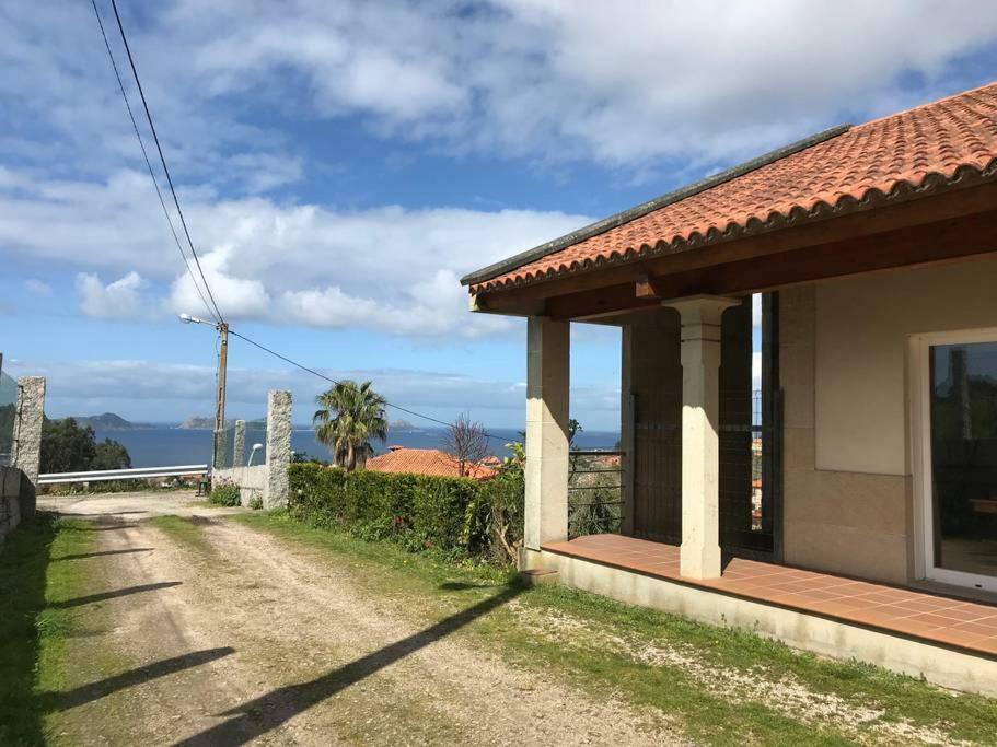 Casa Pio, Vistas Islas Cies Nigrán Esterno foto